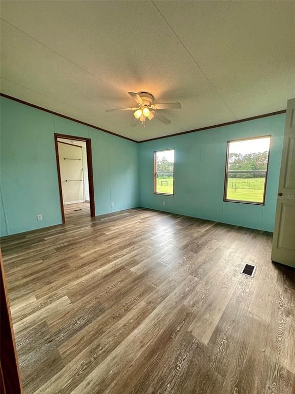 Empty room, Interior, Wood Texture Flooring