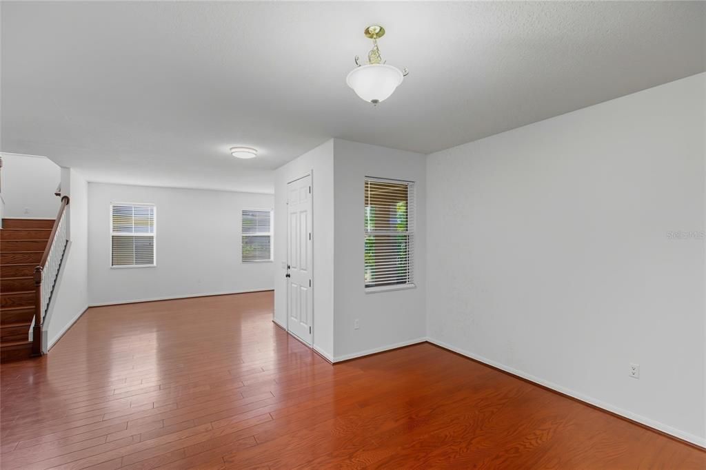 Empty room, Interior, Wood Texture Flooring