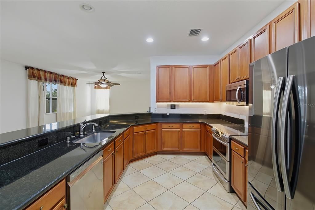 Interior, Kitchen, Recessed Lighting