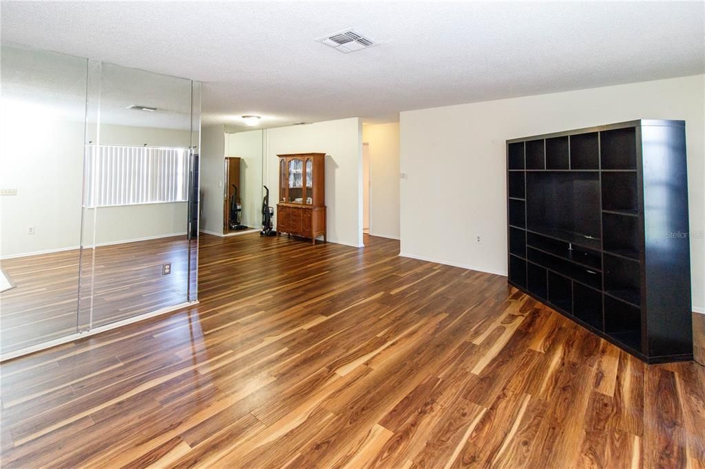 Empty room, Interior, Wood Texture Flooring