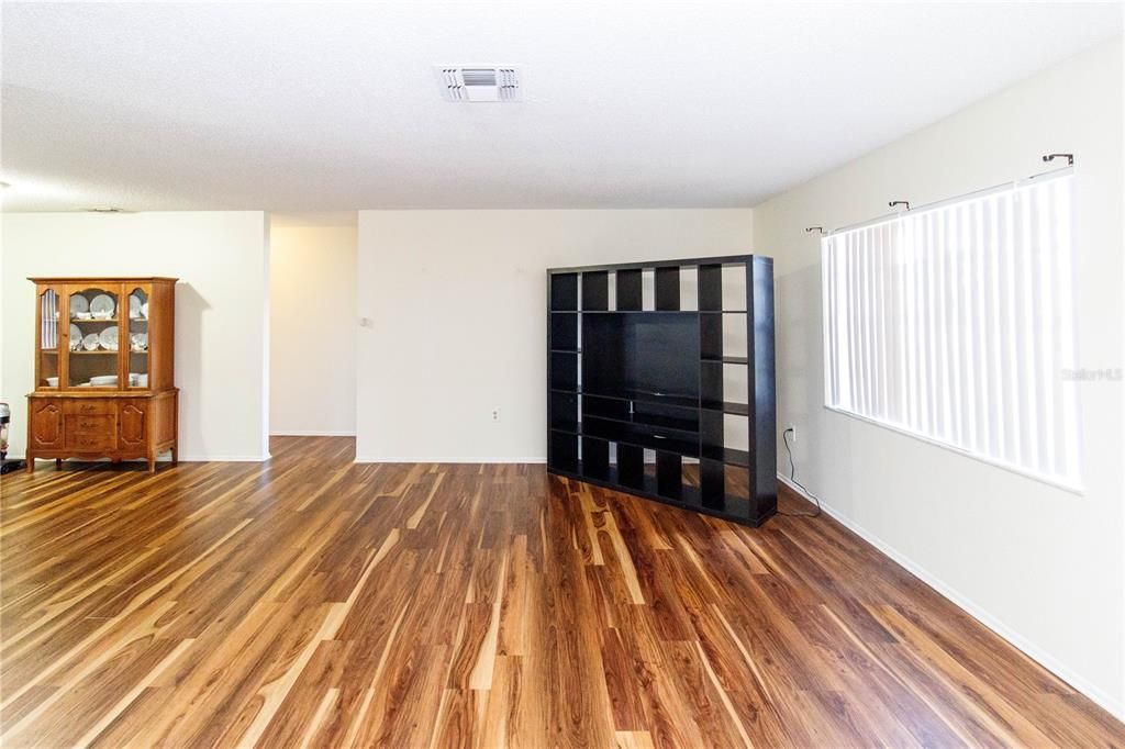 Empty room, Interior, Wood Texture Flooring