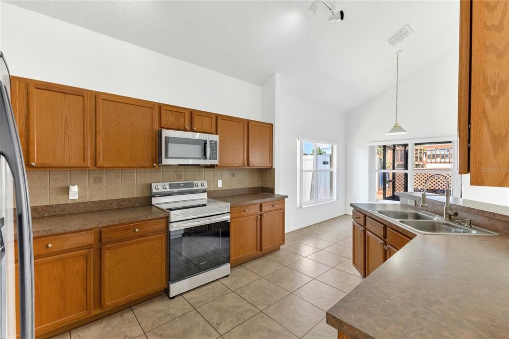 Interior, Kitchen, Pendant Lights