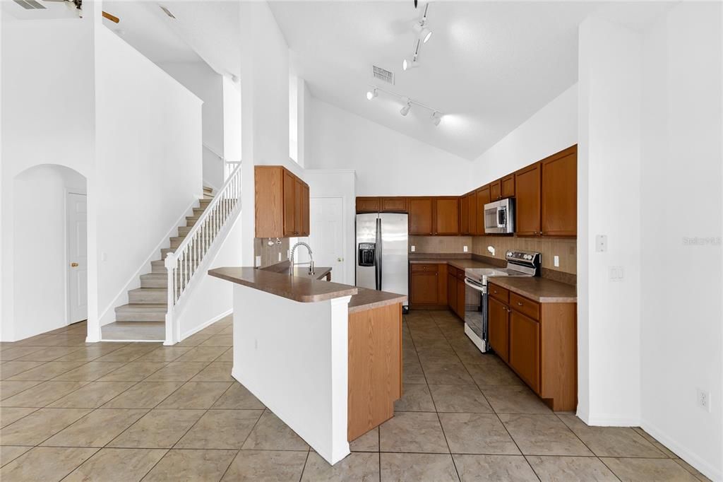Interior, Kitchen, Stainless Steel Appliances