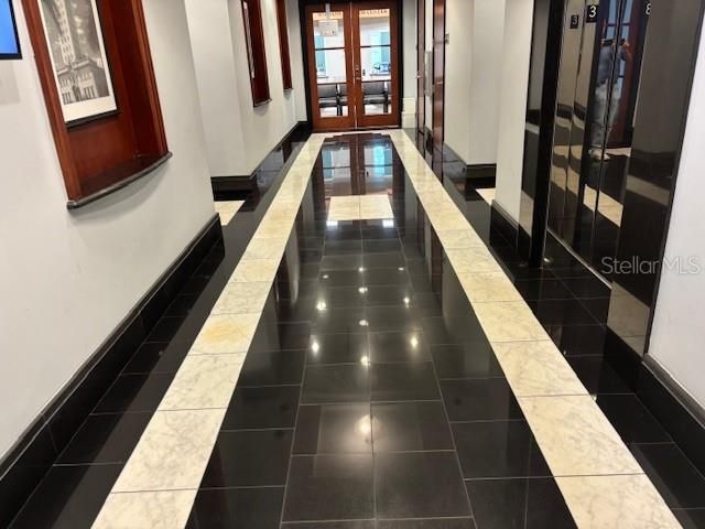 Interior, Marble, Recessed Lighting