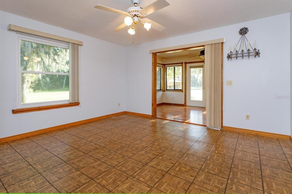 Empty room, Interior, Wood Texture Flooring