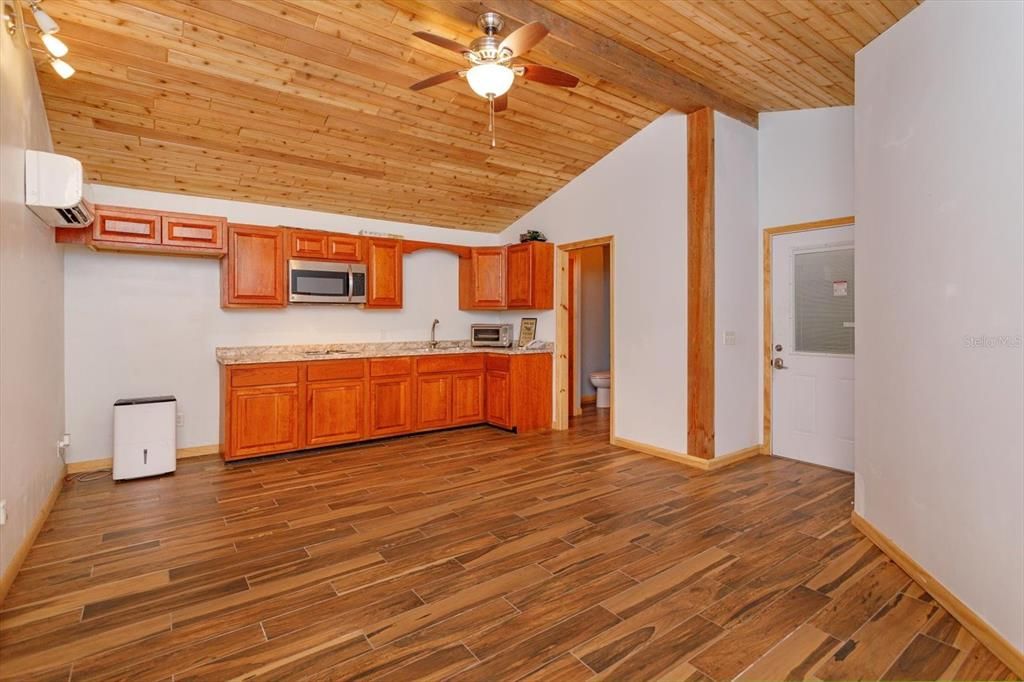 Interior, Kitchen, Wooden Ceilings, Wood Texture Flooring