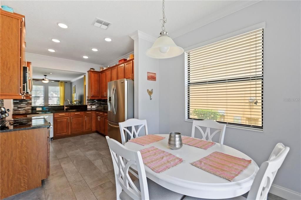 Dining room, Interior, Kitchen, Pendant Lights, Recessed Lighting