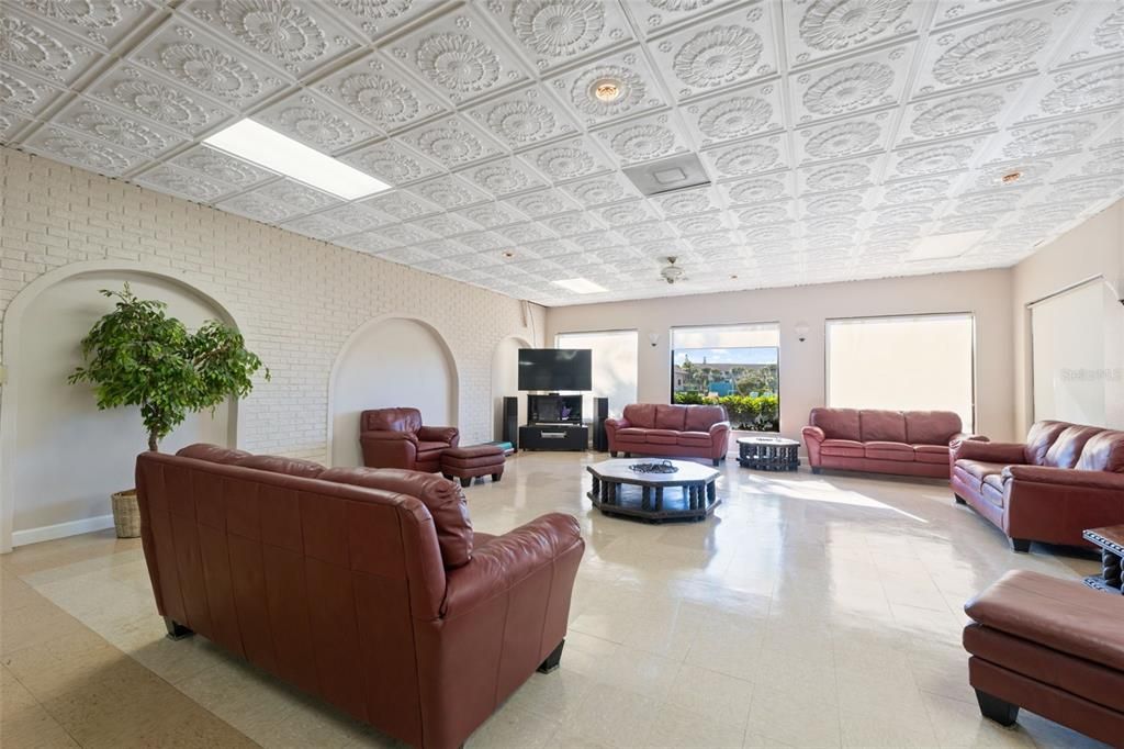 Fireplace, Interior, Living room, Recessed Lighting