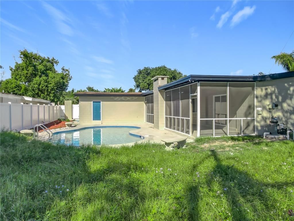 Backyard, Exterior, Pool