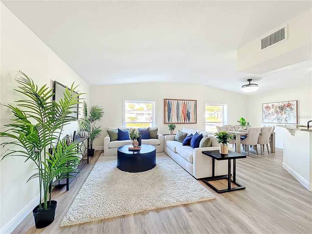 Dining room, Interior, Living room, Wood Texture Flooring