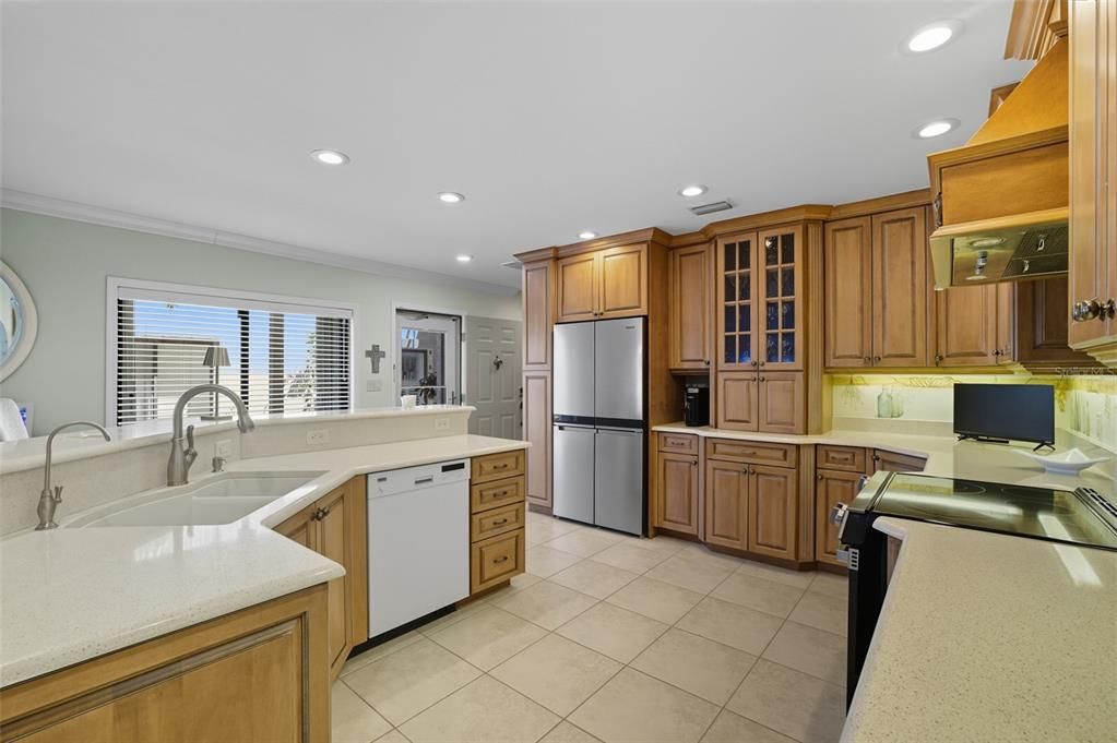 Interior, Kitchen, Recessed Lighting