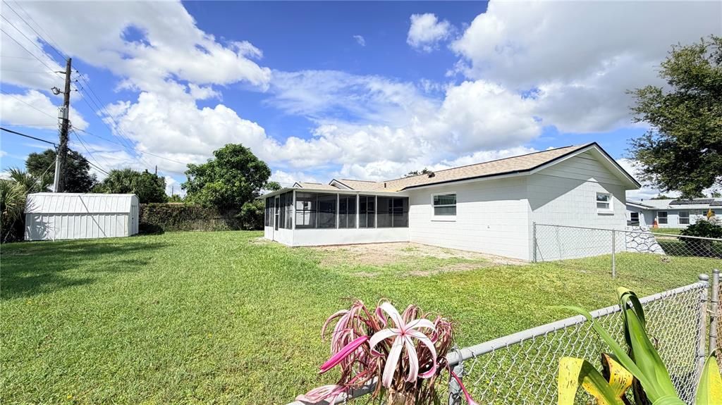 Backyard, Exterior