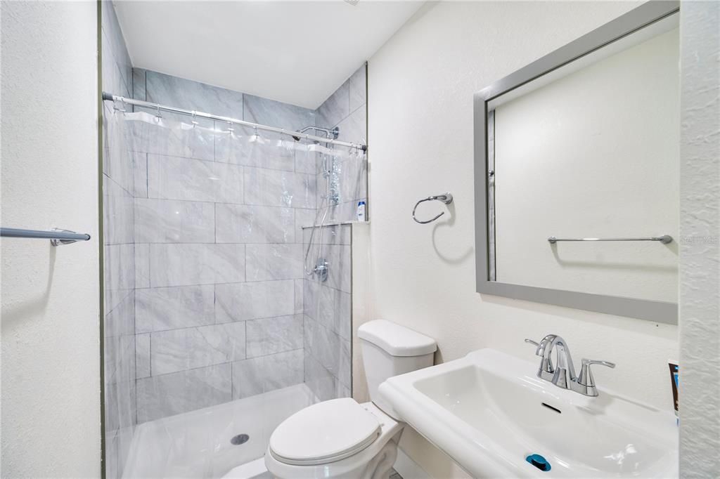 Bathroom, Interior, Marble Walls