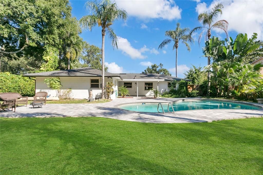 Backyard, Exterior, Pool