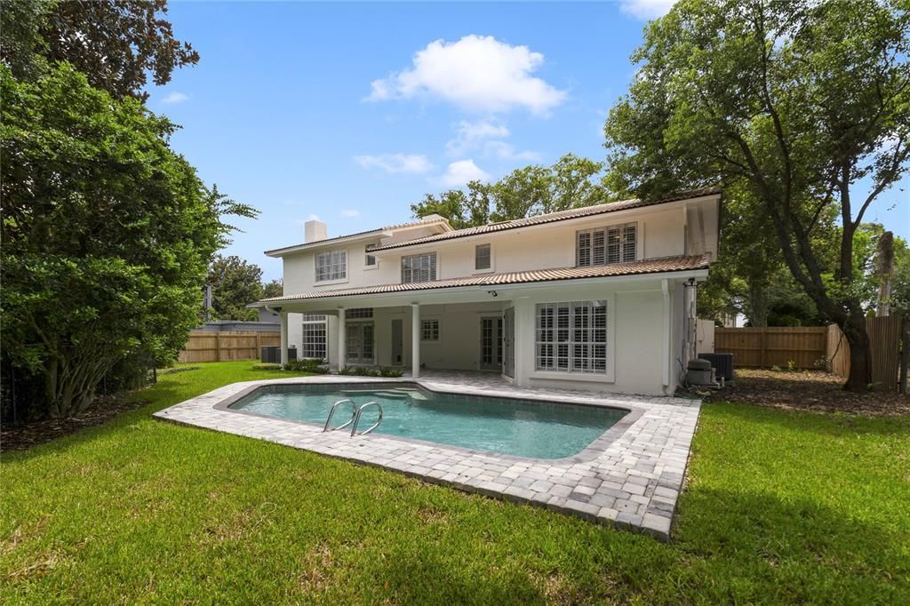 Backyard, Exterior, Pool