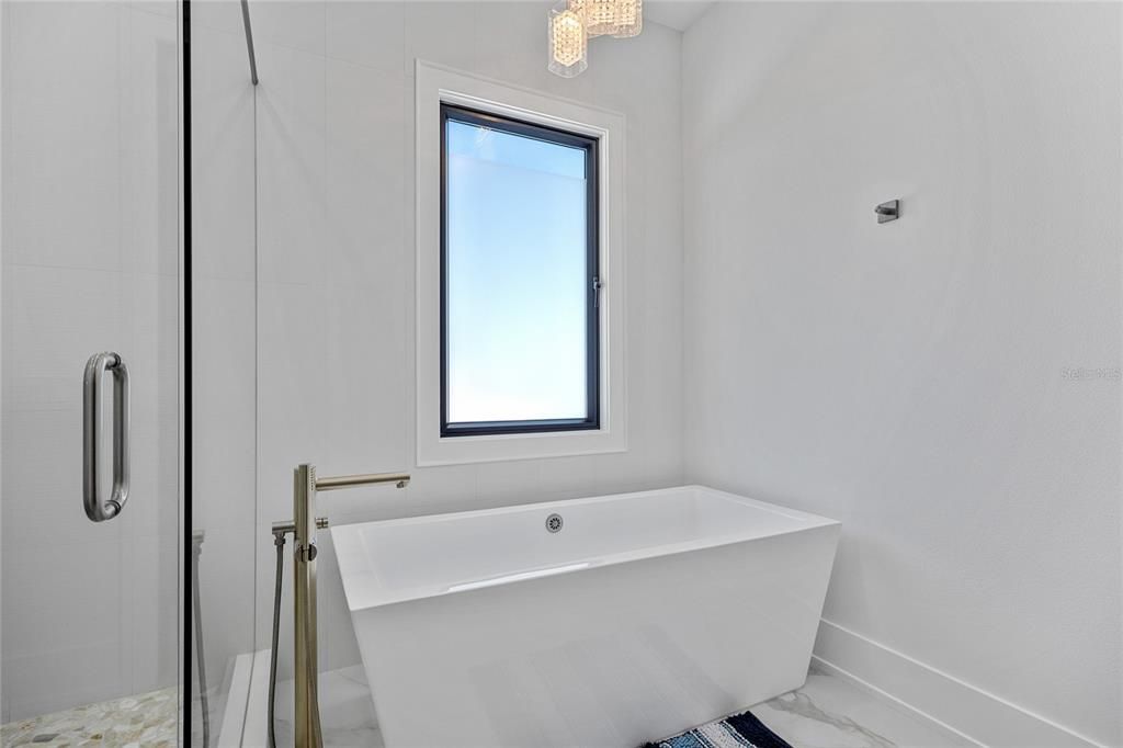 Bathroom, Free Standing Baths, Interior, Marble