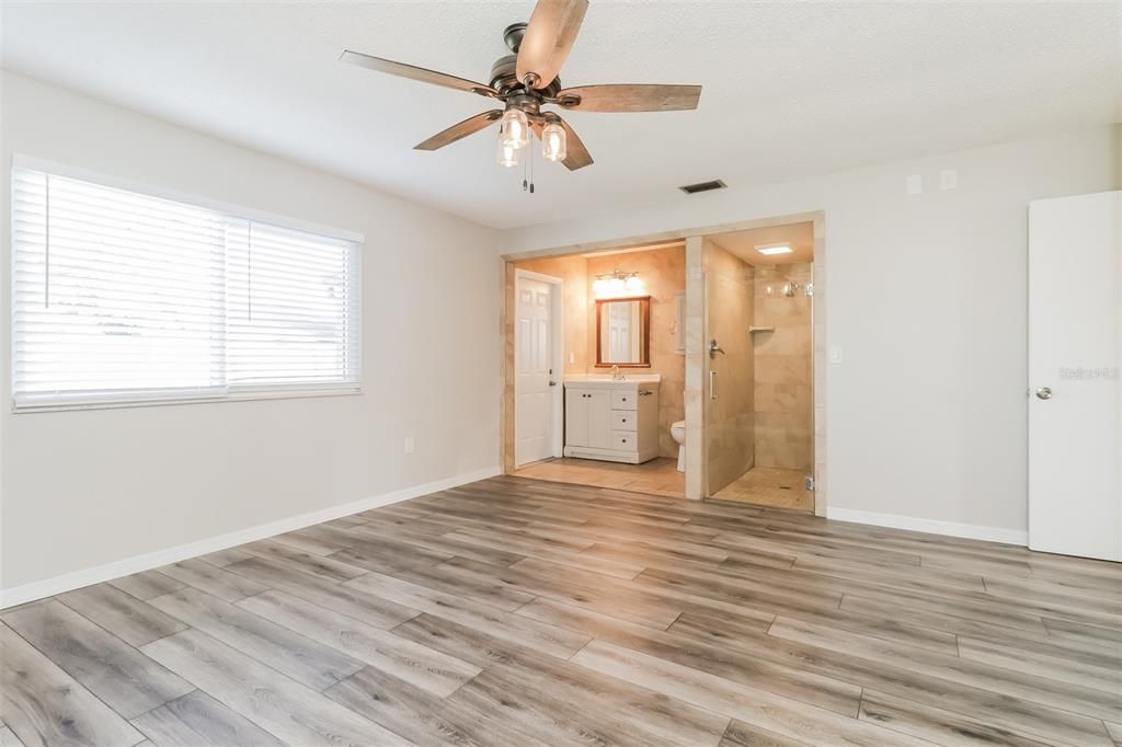 Bathroom, Empty room, Interior, Wood Texture Flooring