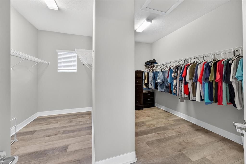 Interior, Walk-in Closets, Wood Texture Flooring