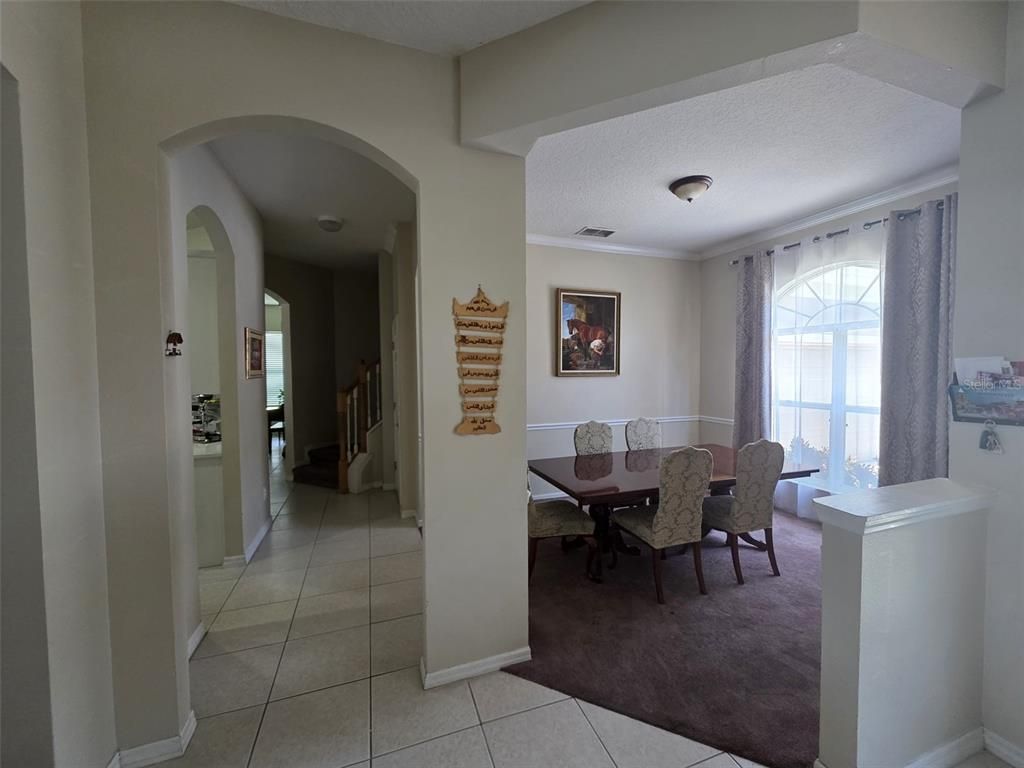 Dining room, Interior