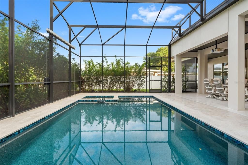 Glass Ceilings, Interior, Pool, Sun Room
