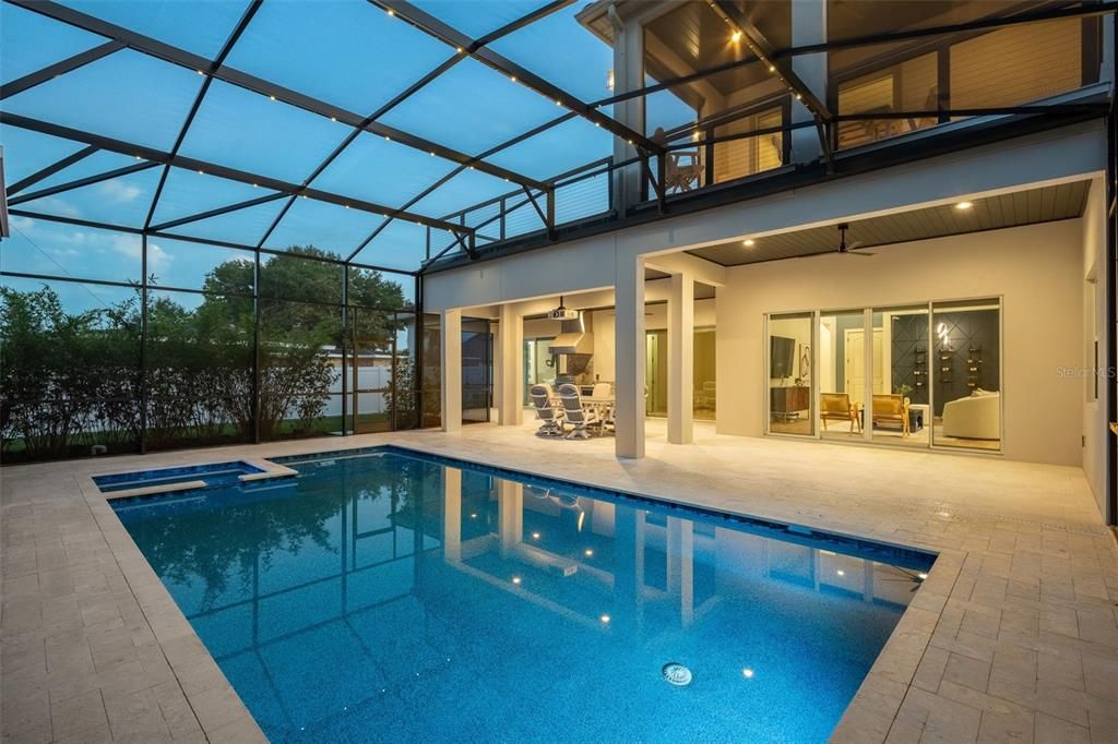 Glass Ceilings, Interior, Pool, Sun Room