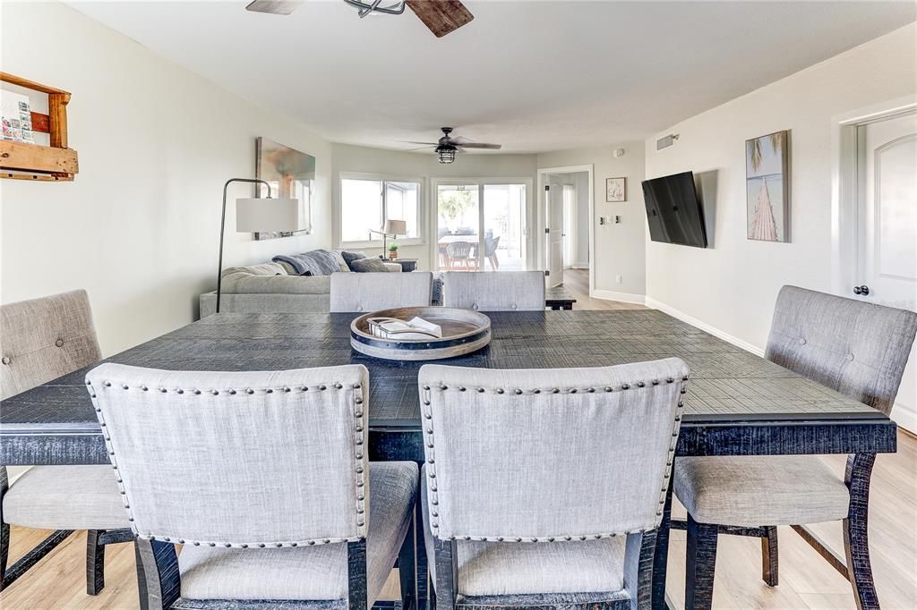 Dining room, Interior, Living room, Wood Texture Flooring