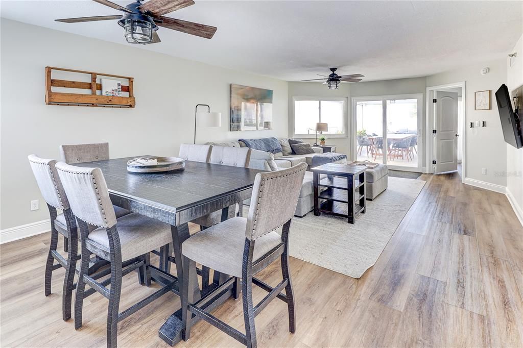 Dining room, Interior, Living room, Wood Texture Flooring