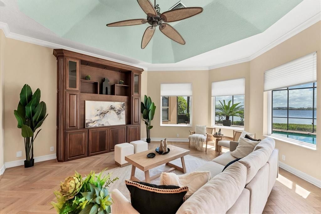 Interior, Living room, Water, Wood Texture Flooring