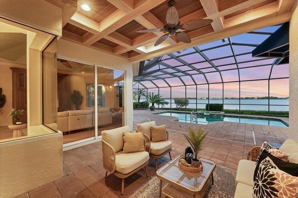 Glass Ceilings, Interior, Pool, Sun Room, Water