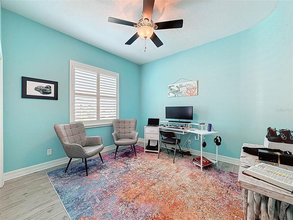 Home Office, Interior, Wood Texture Flooring