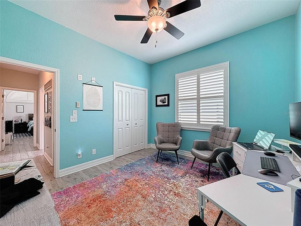 Home Office, Interior, Wood Texture Flooring