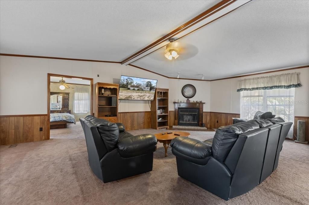 Fireplace, Interior, Living room