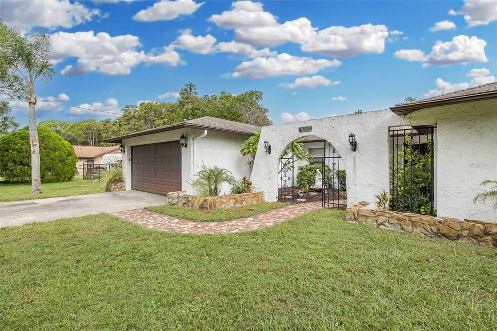 Backyard, Detached Garage, Exterior