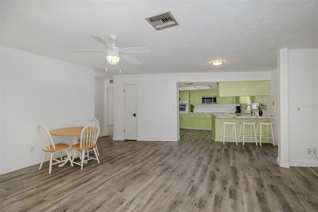 Dining room, Interior, Kitchen, Wood Texture Flooring