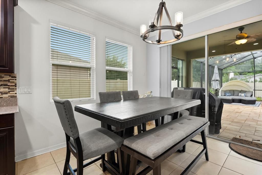 Dining room, Interior, Pendant Lights