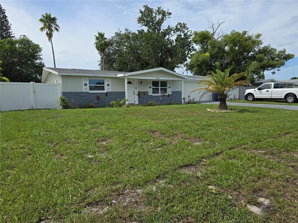 Backyard, Exterior