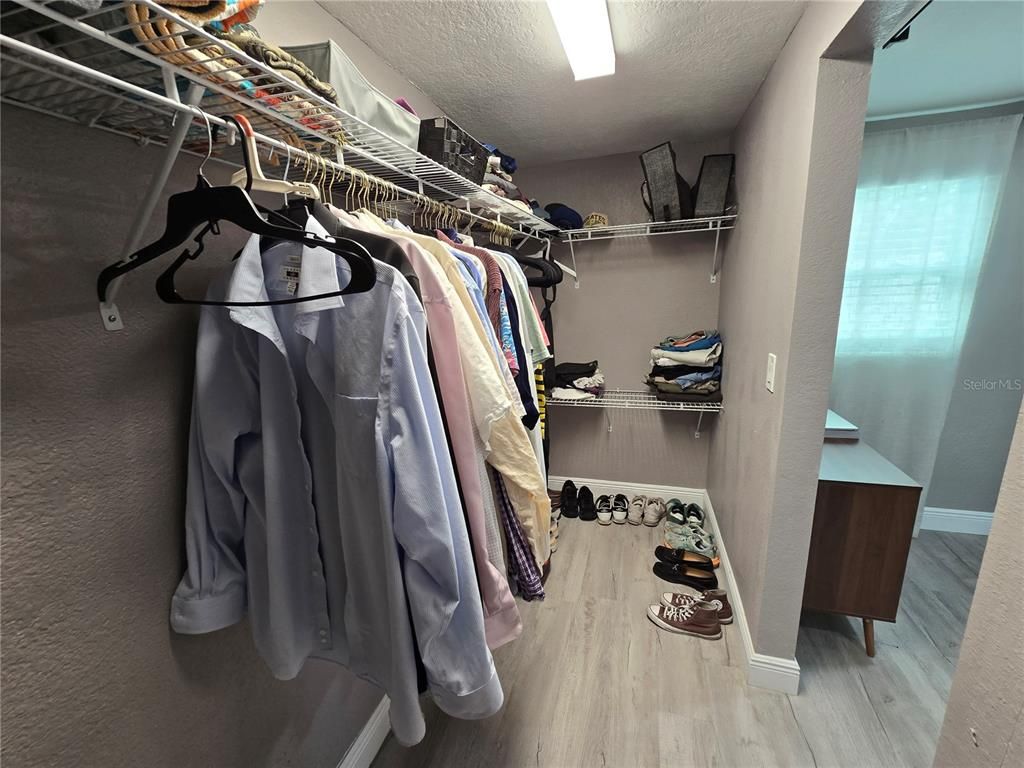 Interior, Walk-in Closets, Wood Texture Flooring
