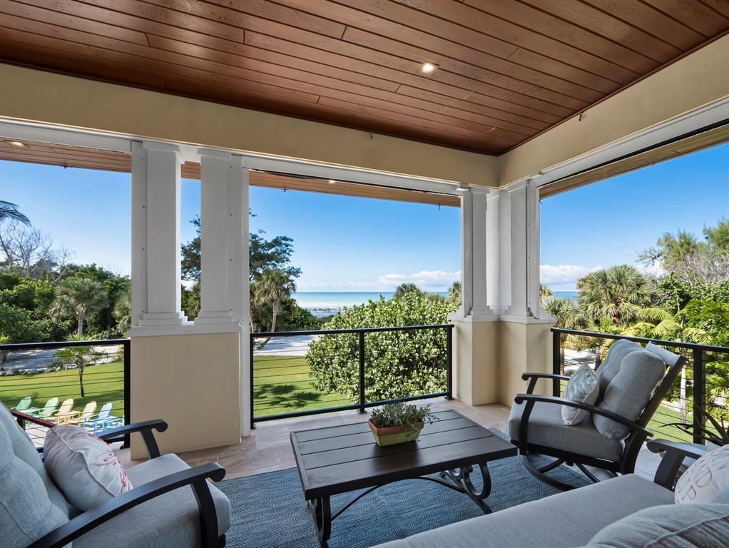 Interior, Recessed Lighting, Sun Room, Water, Wooden Ceilings