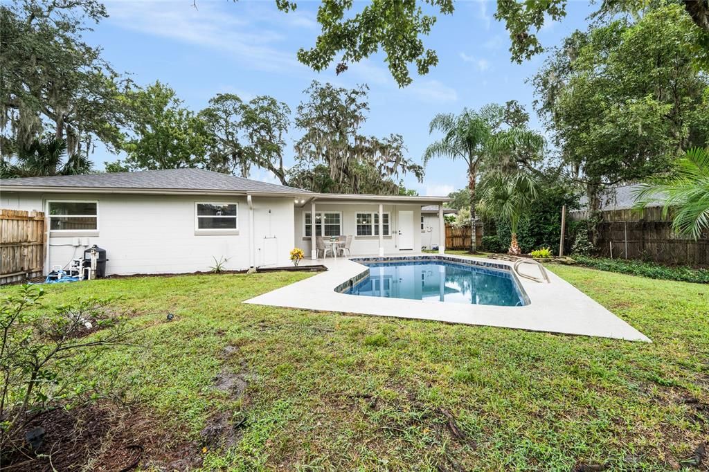 Backyard, Exterior, Pool