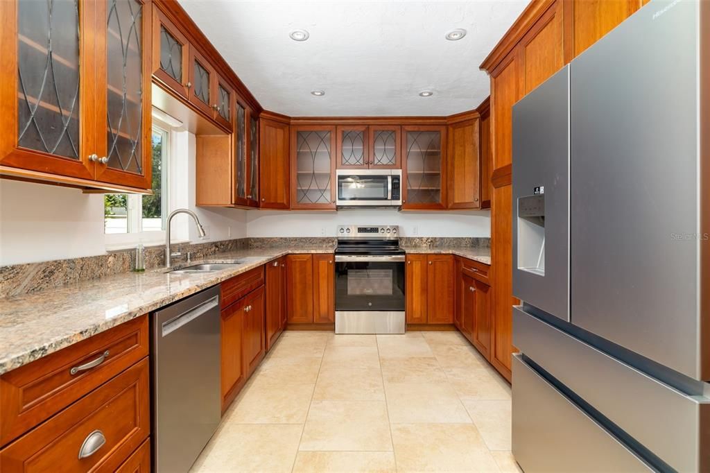 Interior, Kitchen, Recessed Lighting, Stainless Steel Appliances