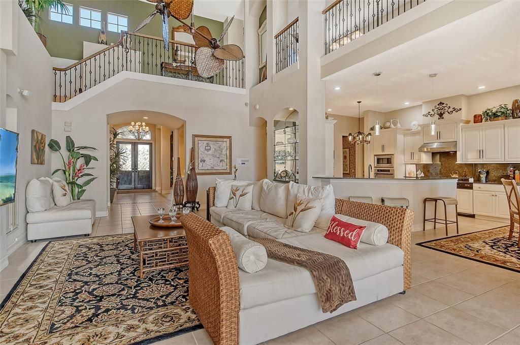 Interior, Kitchen, Living room, Pendant Lights, Recessed Lighting