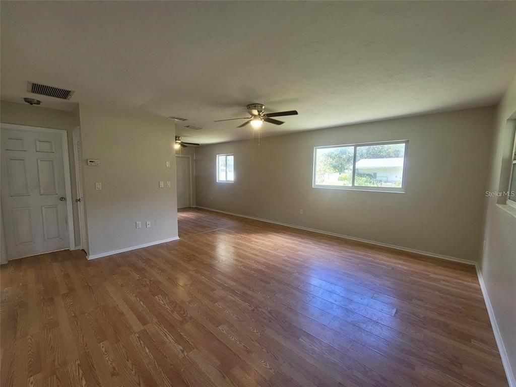 Empty room, Interior, Wood Texture Flooring