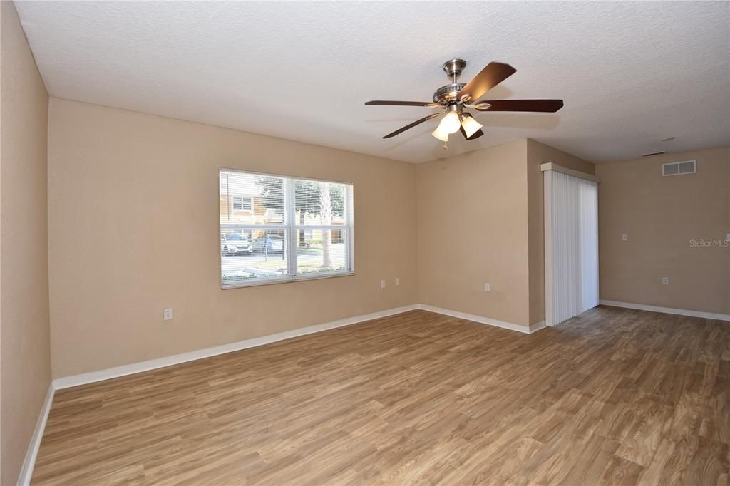 Empty room, Interior, Wood Texture Flooring