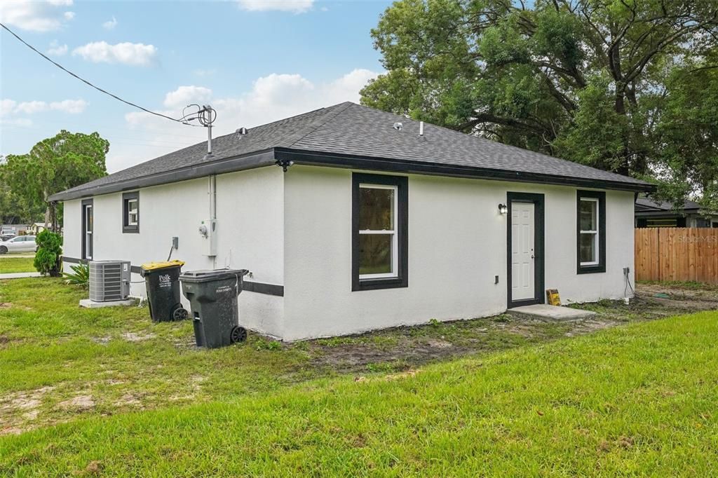 Backyard, Exterior