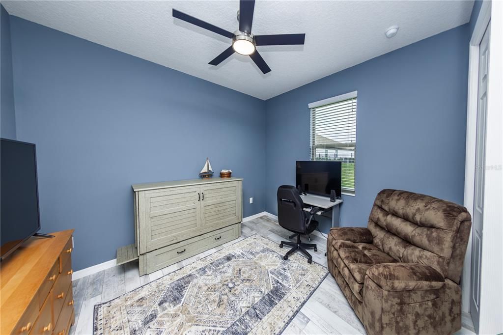 Home Office, Interior, Wood Texture Flooring