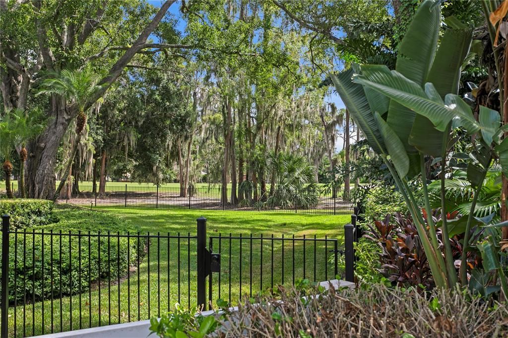 Backyard, Exterior