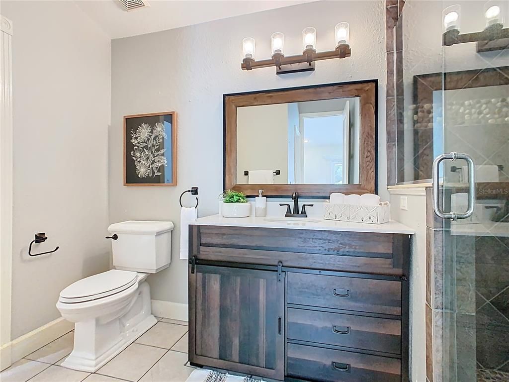 Bathroom, Glass Shower, Interior