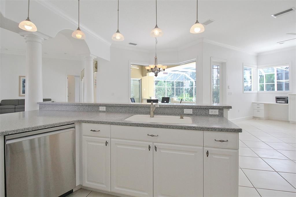 Interior, Kitchen, Pendant Lights, Stainless Steel Appliances