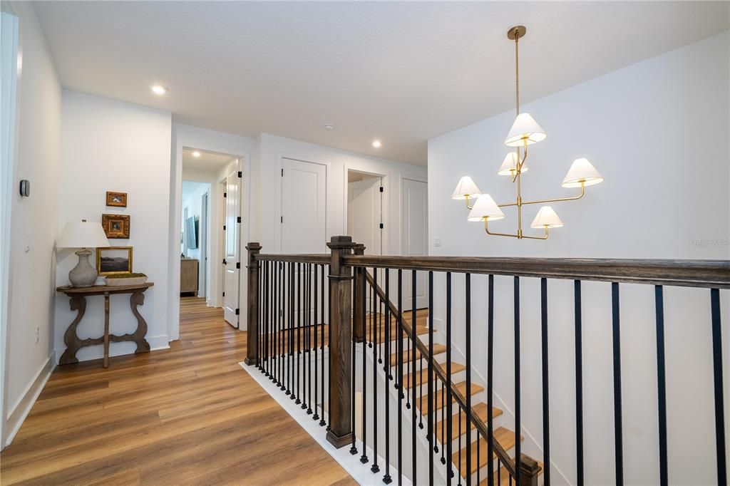 Interior, Pendant Lights, Recessed Lighting, Wood Texture Flooring