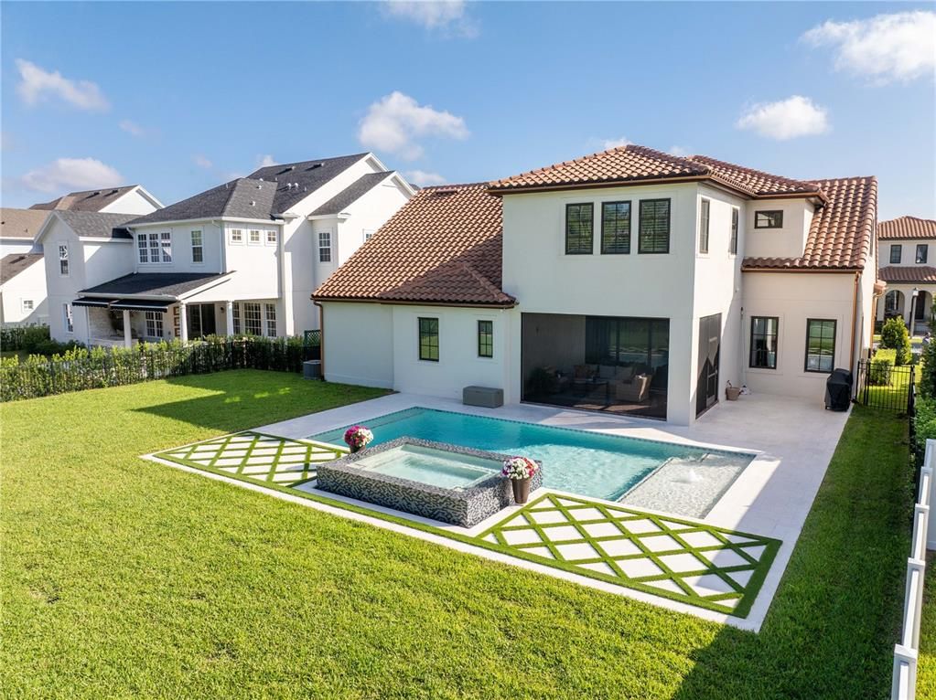 Backyard, Exterior, Pool, Solar Panels